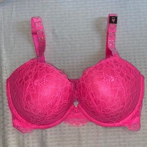 Very sexy lace shine strap push up bra size 36 DD